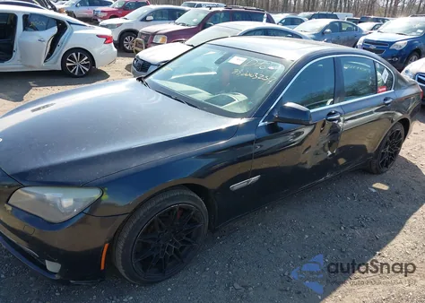 2011 BMW 750I xDrive from USA, damaged, VIN WBAKC6C59BC395045